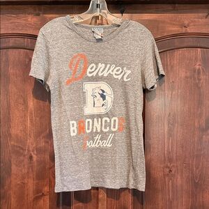 Junk Food Denver Broncos Gray T-Shirt
